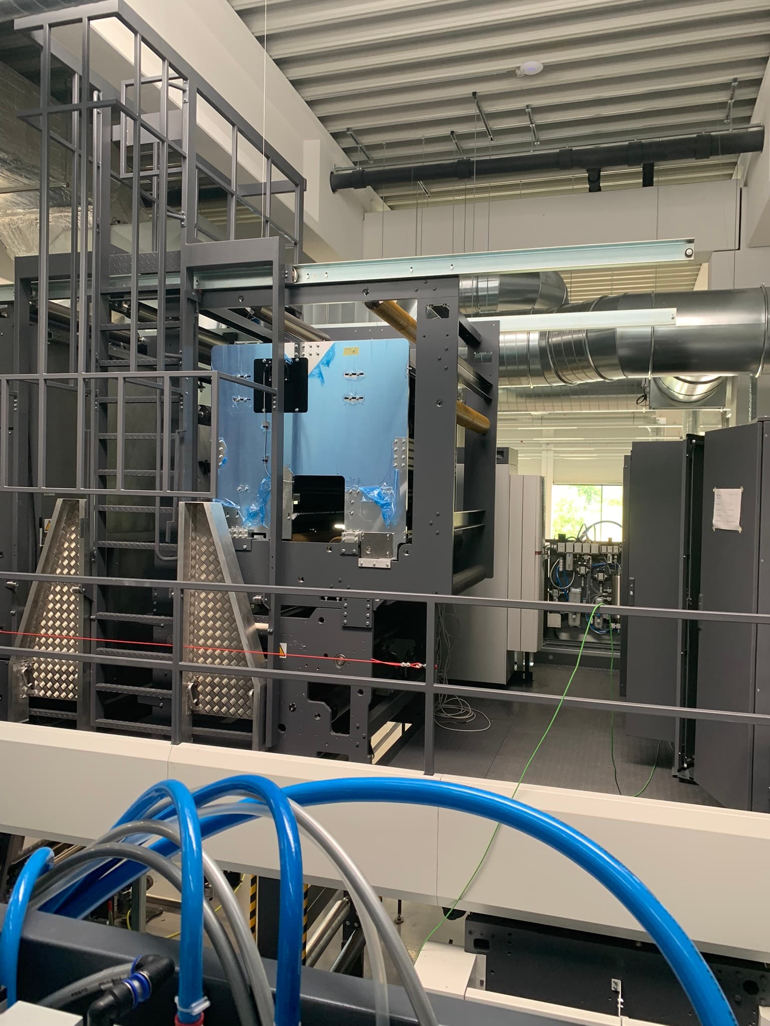 vInspect housing installed inside a converting line